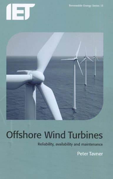 Image of - Offshore Wind Turbines Reliability | Availability and Maintenance | Hardcover