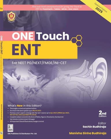 Image of - One Touch Ent For Neet Pg/Next/Fmge/Ini-Cet 2nd Editiond (Pb 2025)
