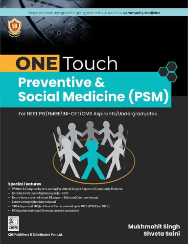 Image of - One Touch Preventive And Social Medicine (Psm) | Paperback
