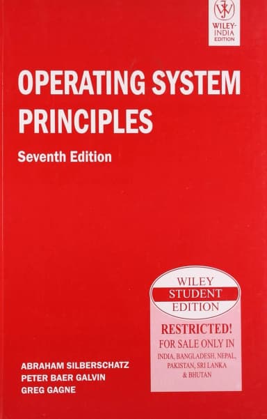 Image of - Operating System Principles | 7th Edition