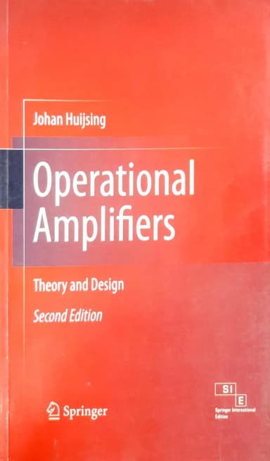 Image of - Operational Amplifiers Theory and Design | 2nd Edition | Paperback