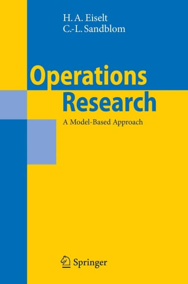 Image of - Operations Research A Model-Based Approach | Paperback
