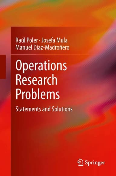 Image of - Operations Research Problems | Hardcover