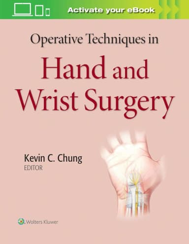 Image of - Operative Techniques in Hand and Wrist Surgery | Hardcover