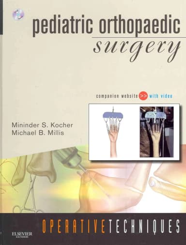 Image of - Operative Techniques Pediatric Orthopaedic Surgery | With DVD | Hardcover