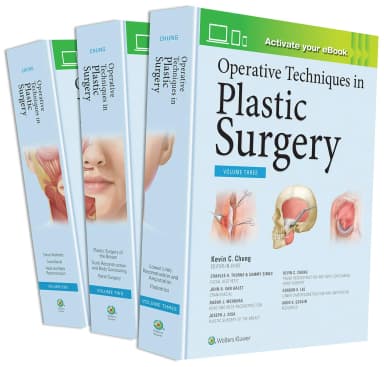 Image of - Operative Techniques In Plastic Surgery 3 Vol Set | Hardcover