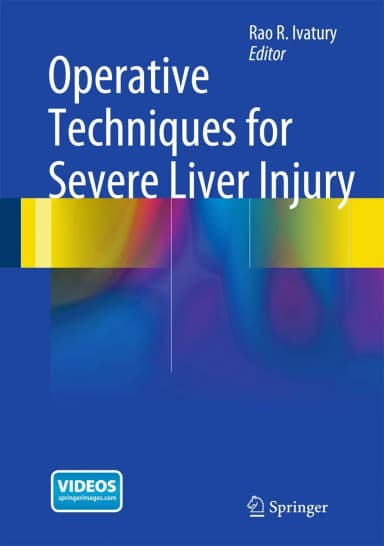 Image of - Operative Techniques for Severe Liver Injury | Hardcover