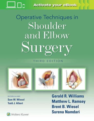 Image of - Operative Techniques In Shoulder and Elbow Surgery | Third Edition | Hardcover
