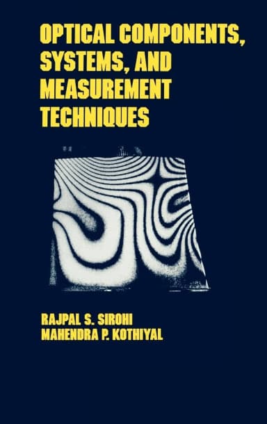 Image of - Optical Components | Systems | and Measurement Techniques