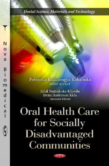 Image of - Oral Health Care for Socially Disadvantaged Communities | Hardcover