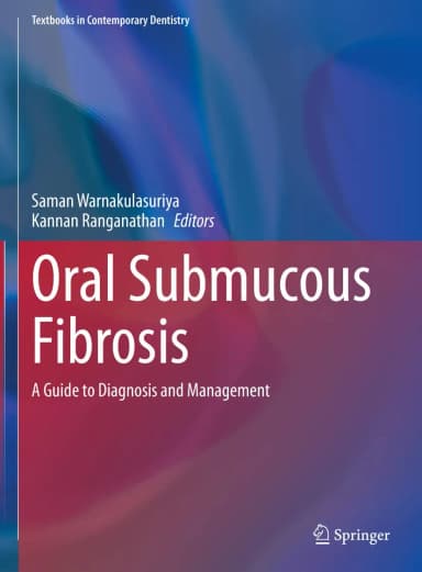 Image of - Oral Submucous Fibrosis A Guide To Diagnosis And Management | Hardcover