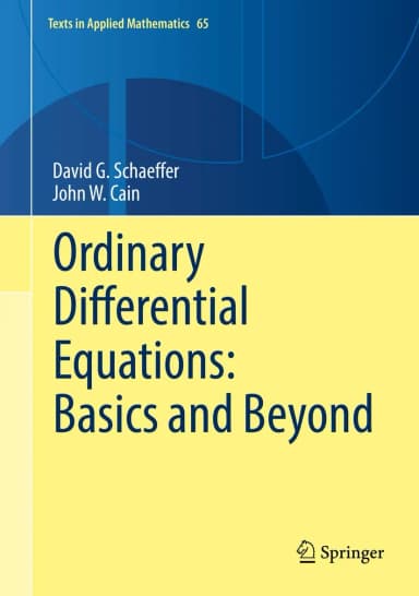 Image of - Ordinary Differential Equations Basics and Beyond | Hardcover
