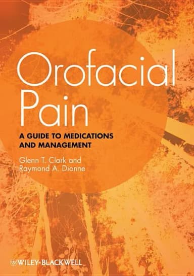 Image of - Orofacial Pain A Guide to Medications and Management | Paperback