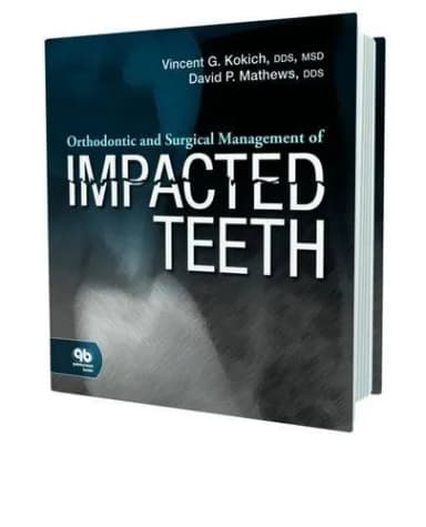 Image of - Orthodontic and Surgical Management of Kmpacted Teeth | Paperback