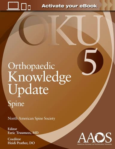 Image of - Orthopaedic Knowledge Update Spine 5 | Paperback