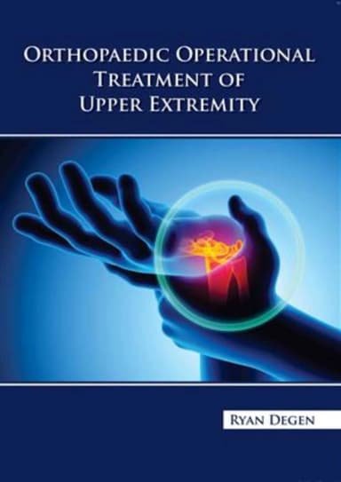 Image of - Orthopedic Operational Treatment Of Upper Extremity | Hardcover