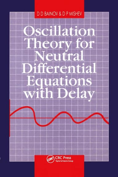 Image of - Oscillation Theory for Neutral Differential Equations with Delay