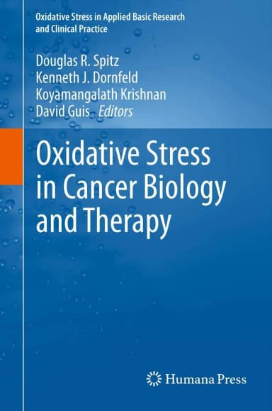 Image of - Oxidative Stress in Cancer Biology and Therapy | Hardcover
