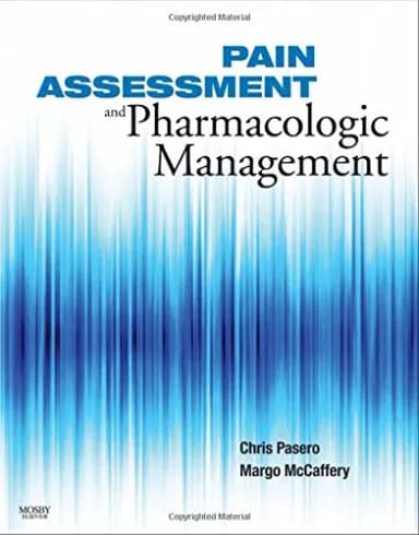 Image of - Pain Assessment and Pharmacologic Management | Paperback