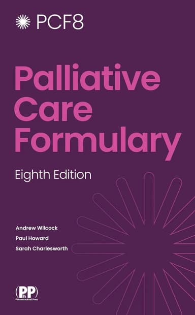 Image of - Palliative Care Formulary Third Edition | Paperback