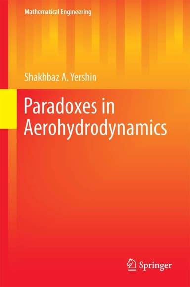 Image of - Paradoxes in Aerohydrodynamics | Hardcover