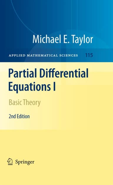 Image of - Partial Differential Equations I Basic Theory | 2nd Edition Vol 115 | Hardcover