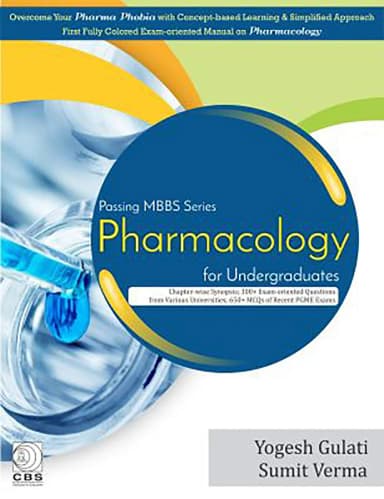 Image of - Passing MBBS Series Pharmacology for Undergraduates | Paperback