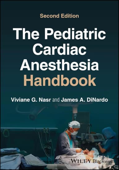 Image of - The Pediatric Cardiac Anesthesia Handbook 2nd Editiond | Paperback