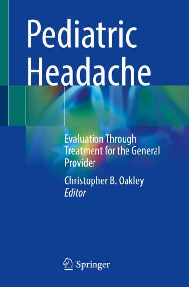 Image of - Pediatric Headache Evaluation Through Treatment For The General Provider | Paperback