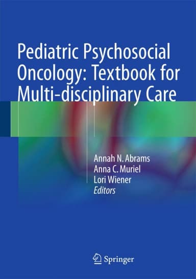 Image of - Pediatric Psychosocial Oncology Textbook for Multidisciplinary Care | Hardcover