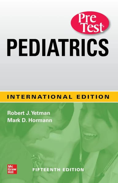 Image of - Pediatrics Pretest Self Assessment And Review Ie 15th Editiond | Paperback