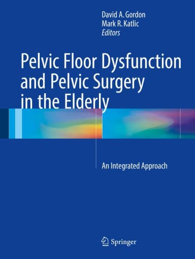 Image of - Pelvic Floor Dysfunction and Pelvic Surgery in the Elderly | Hardcover
