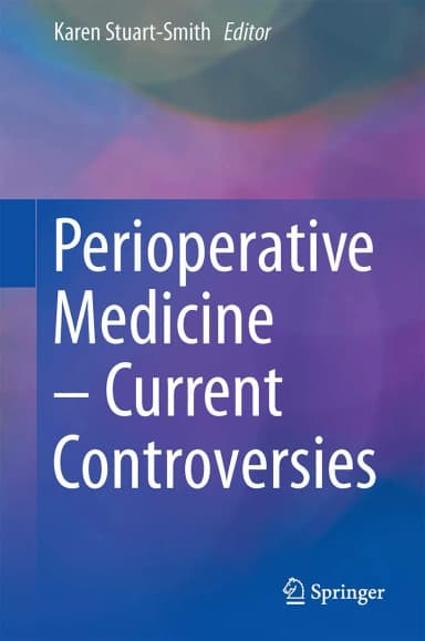 Image of - Perioperative Medicine-Current Controversies | Hardcover