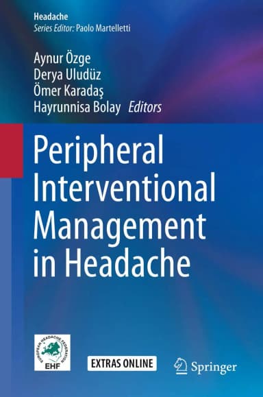 Image of - Peripheral Interventional Management in Headache | Hardcover