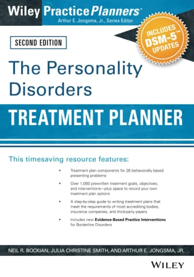Image of - The Personality Disorders Treatment Planner | 2nd Edition | Paperback