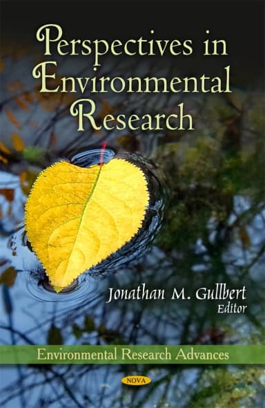 Image of - Perspectives in Environmental Research | Hardcover