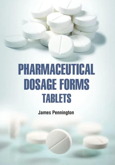 Image of - Pharmaceutical Dosage Forms Tablets | Hardcover