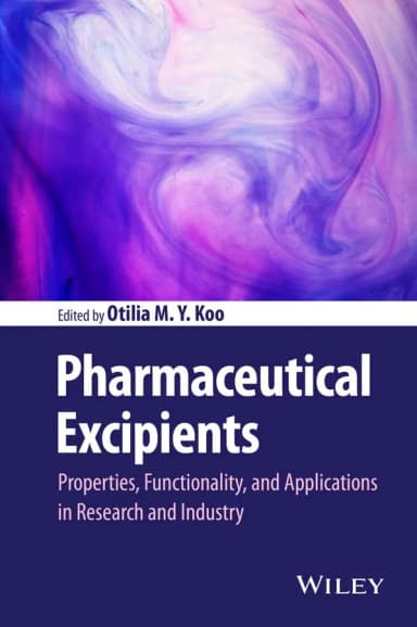 Image of - Pharmaceutical Excipients | Hardcover