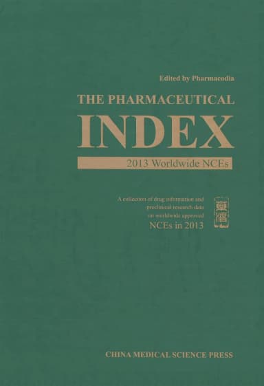 Image of - The Pharmaceutical INDEX 2013 Worldwide NCEs | Hardcover