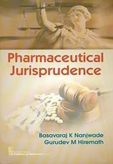 Image of - Pharmaceutical Jurisprudence