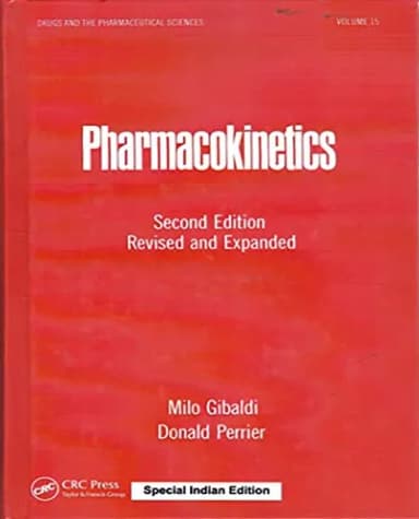 Image of - Pharmacokinetics Revised and Expanded | 2nd Edition | Volume 15 | Hardcover