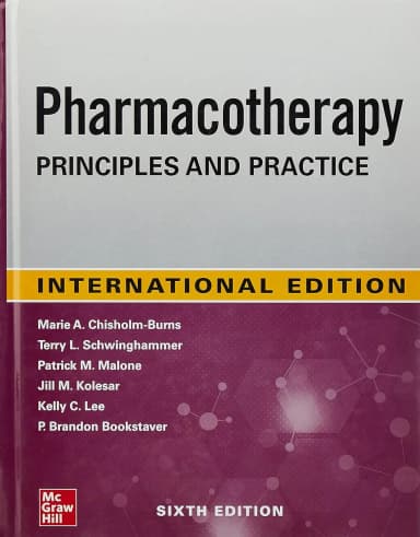 Image of - Pharmacotherapy Principles And Practice 6th Edition (Ie) | Hardcover
