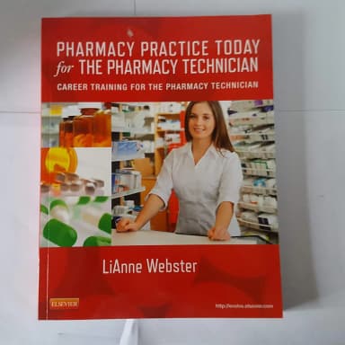 Image of - Pharmacy Practice Today for the Pharmacy Technician | Paperback