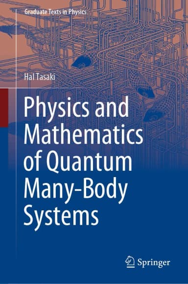 Image of - Physics And Mathematics Of Quantum Many Body Systems | Hardcover