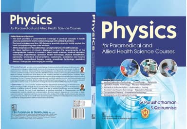 Image of - Physics For Paramedical And Allied Health Science Courses | Paperback