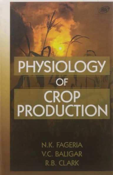 Image of - Physiology of Crop Production | Hardcover