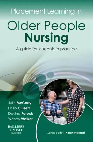 Image of - Placement Learning in Older People Nursing A Guide for Students in Practice | Paperback