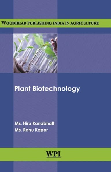 Image of - Plant Biotechnology | Hardcover