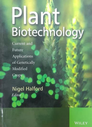 Image of - Plant Biotechnology | Paperback