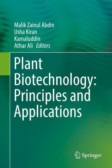 Image of - Plant Biotechnology Principles and Applications | Hardcover